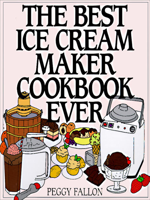 Ice cream maker discount cookbook